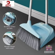 Broom Set Dustpan Floor Cleaning Tool Broom and Dustpan Set - Broom Set Dustpan Combination Broom Du