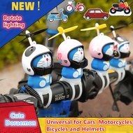 Doraemon Horn Little Doraemon Light  Bamboo Raft Motorcycle Car Accessories