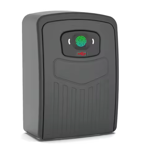 ABGN TUYA Smart Key Box Bluetooth Storage Lock Box Smart Life App Wall Mount Security Lockbox