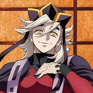 Demon slayer - Doma Badge & Fridge Magnet