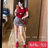 QCL1 3061/931 A-shaped kitty jeans skirt just arrived, super hot and super pretty