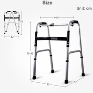 Adult Walker Multi-functional foldable stainless steel Walking Aid aids Toilet Armrest.Stainless steel cane walker for the rehabilitation of the elderly Elderly walker Foldable