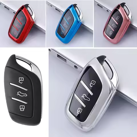 Car Smart Key Cover Case for Roewe RX5 i6 i5 RX3 RX8 ERX5 for MG ZS EV MG6 EZS HS EHS 2019 2020 Bag 