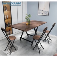 Foldable Dining Table Simple Square Rental Table Household Portable Desk Folding Table Stall Desk