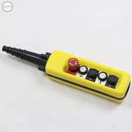 Single Hoist Switch IP65 Waterproof Rating Nickel-Silver Alloy Contacts