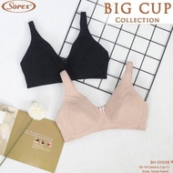 BH BRA BIG CUP SOREX 01008 SIZE 36 - 44 WITHOUT WIRE THIN FOAM F67A