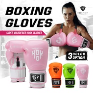 Sarung Muay Thai Wanita Hook Sarung Tinju Pink Boxing Gloves Muaythai Cewe