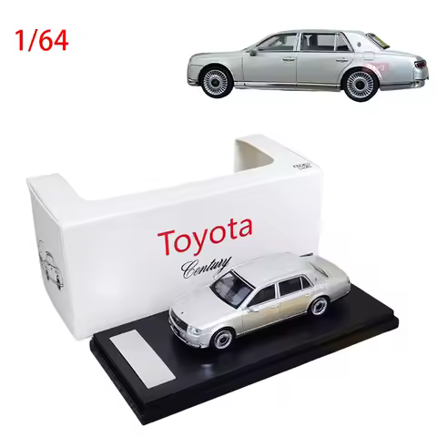 Diecast 1/64 Size TOYOTA Model Car Century Alloy Car Model Collection Display Hobby Original Box