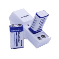 Combo Bộ sạc 9V DoublePow DP-B09 + Tặng kèm Pin 280mAh