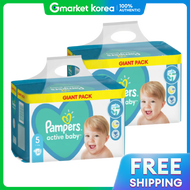 Pampers(แพมเพิร์ส) | ผาออมเดกยหอยโรป รน Baby-Dry Band ระดบ 5