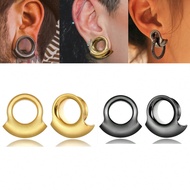 2pcs Curved Ear Gauges Plugs For Men Ear Plugs And Tunnels For Women Size 0G 00G 8mm 10mm Ear Tunnel
