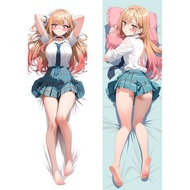 Anime Kitagawa Marin Body Dakimakura Cover Cosplay Props Peachskin Anime Double-Sided Printed Otaku