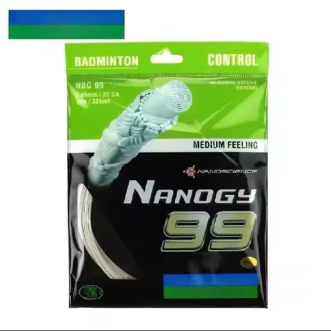 New YY Badminton Racket String Nanogy NBG99 (0.69mm) Endurance Training Competition Professional Dur