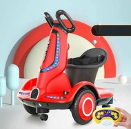 Xe ô tô điện trẻ em cao cấp màu hồng siêu xinh cho bé gái  FEY- Hello Kitty  - xe xoay 360 độ -  Có 