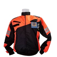 DISHUB TRAFFIC WARDEN jacket, anti-drizzle taslan jacket, unisex jacket