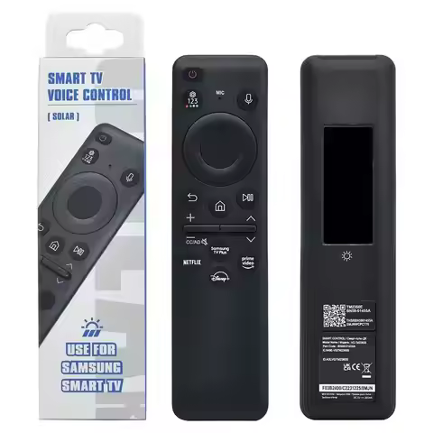 Compatible with Samsung TV S95C LS03D QN50 QN55 QN60 QN65 QN70 QN80 QN85 QN90 Solar Voice Remote Con