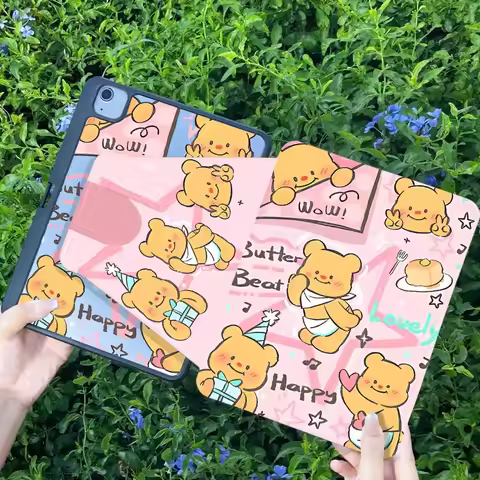 Butter Bear Detachable Cover for 2017 Ipad Pro 10.5 Ipad Case 10th Generation Ipad 9 Generation Case