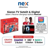 Nex Parabola - Combo Merah Receiver-NeoViewStore
