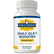 Simple Burn Daily GLP-1 Booster Weight Management plement with Berberine HCl for Women - GLP1 Natura