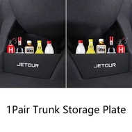 Halloween For Chery Jetour X70 X70PLUS Auto Accessories 1 Pair Car Trunk Partition Storage Plate Con