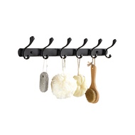 CASSA-C1M138-ราวแขวนติดผนัง สแตนเลส 6ตะขอ