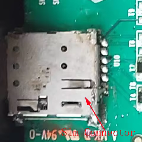 2-10Pcs Router Wifi Sim Card Reader Slot Socket Contact Jack Tray Holder Connector Plug For TP-LINK 