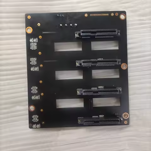 Backplane JONSBO N4 NAS Chassis Accessories SATA Connectors 4 Hard Drive Interface Boards Circuit Bo