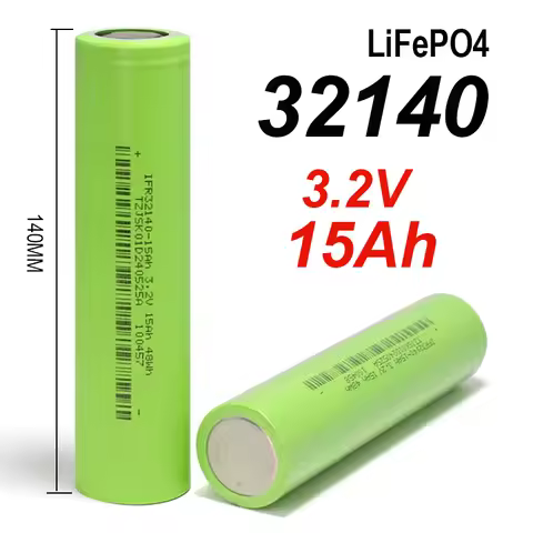 15Ah 3.2V Brand 32140 DIY12V 24V Lifepo4 cylindrical battery rechargeable lithium iron phosphate cyl