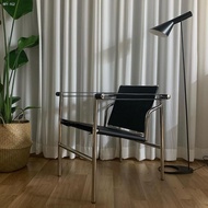 ☂Nordic medieval furniture stainless steel armrest leisure chair light luxury Bauhaus chair studio h