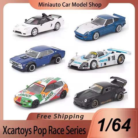 New Presale Xcartoys 1:64 Honda Nsx R Gt Mazda 787b Rwb 930 Alloy Miniature Diecast Model Pandem 280
