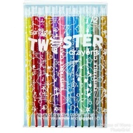 Smiggle Twister Crayons X12 - Crayon Smiggle Limited Edition