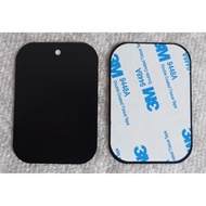 Plat Logam Generik untuk Lekapan Telefon Magnet - Pelekat Pelekat Kuat Uni 2pcs Premium (Bulat atau 
