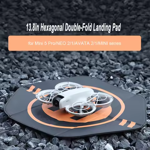 35cm Foldable Landing Mat Double Sided Waterproof Airplane Landing Pad for DJI Mini 5/4/3 Pro Mini 2