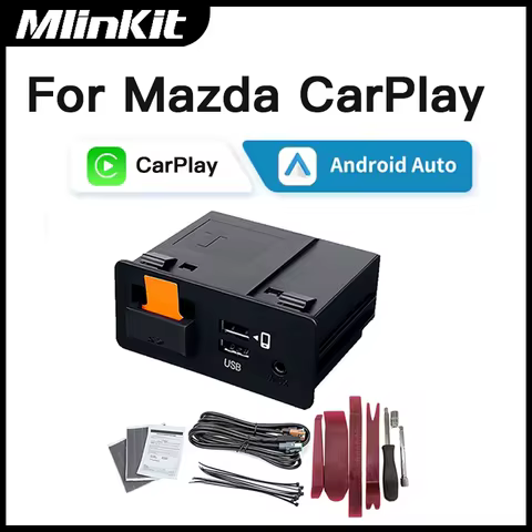 NEW P2 For Apple CarPlay Android Auto USB Hub adapt Mazda 2 3 6 CX3 CX5 CX8 CX9 MX5 miata TK78669U0C