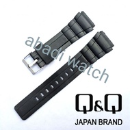 STRAP TALI KARET Q&Q DATABANK SUPERIOR MMW-3 MMW3 MMW3P MMW3P101Y STRAP QQ QNQ RUBBER JAM TANGAN