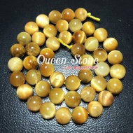 ** Gold Tiger Eyes 8 Mm.