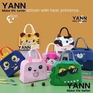 YANN1 Cartoon Stereoscopic Lunch Bag, Thermal Portable Insulated Lunch Box Bags, Convenience Thermal Bag Lunch Box Accessories  Cloth Tote Food Small Cooler Bag