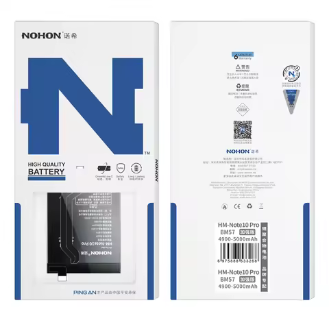 NOHON for Redmi Battery Note 13 11 10 9 8 7 6 5 K60 K50 K40 K30 K20 Xiaomi Bateria BM56 BN57 BM58 BN