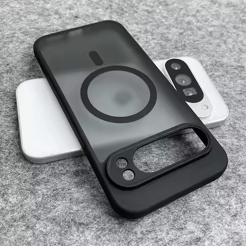 Luxury Matte Clear Shockproof Bumper for Magsafe Case for Google Pixel 7A 8 8A 9 9A 10 Pro ProXL XL 