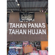 🔥clear stock🔥Bidai Kayu Meranti / Meranti Blinds / Wooden Blinds tahan panas tahan hujan