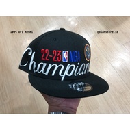 New Era 9Fifty Denver Nuggets NBA 2022-2023 Champions Black Snapback Cap 100% Original Official