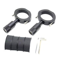 Motorcycle Fog Lights Bracket Tube Mounting Holder Headlight Support Moto Spotlights Fork Bracket Cl