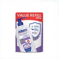 AIKEN Body Wash Protect & De-Stress Lavender - [ 800g Refill Pack ]
