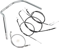 Hurricane H709-013C Handle Set, Up to 200, Type 3, Pull Back, Chrome Plated