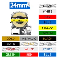 20pcs 24mm SS24KW ST24KW SC24YW Compatible Epson ST24KW SS24KW SC24RW SC24YW SC24BW SC24GW label tap