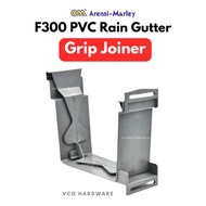 Arensi-Marley F300 PVC Rain Gutter Grip Joiner/Turun Air Salur Air