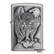 (Zippo USA) 100% ORIGINAL Zippo Lighter 200HD.H231 Harley-Davidson Logo