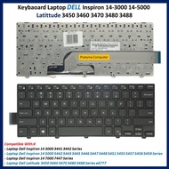 Dell Latitude 3450 3460 3470 3480 3488 Series Laptop Keyboard