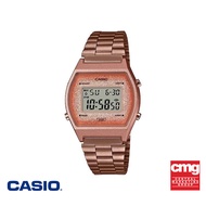 CASIO นาฬิกาข้อมือ CASIO รุ่น B640WCG-5DF วัสดุสเตนเลสสตีล สีชมพู