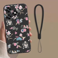Honor 600 Lite 5G 600Lite Beauty Flowers Mobile Case Candy Floral Casing Soft Cover